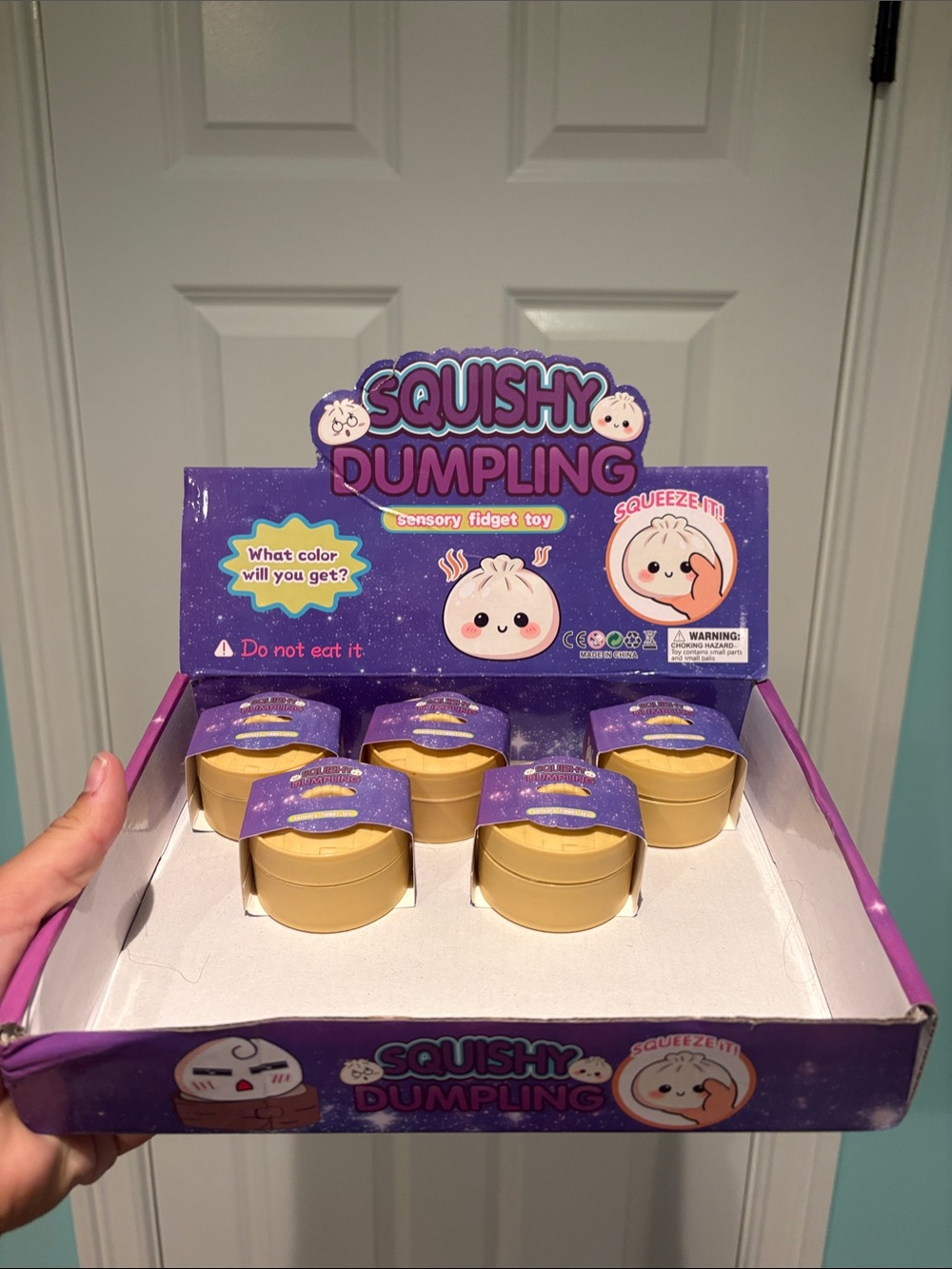 Squishy mystery mini dumplings!